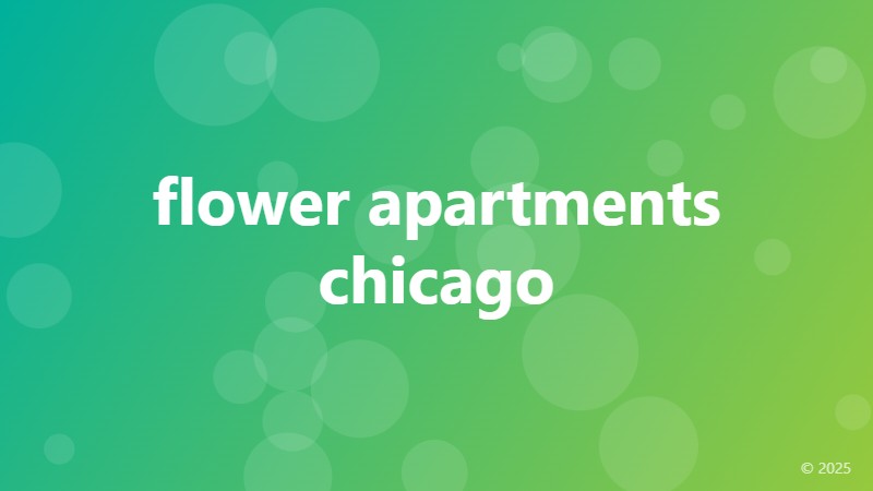 flower apartments chicago