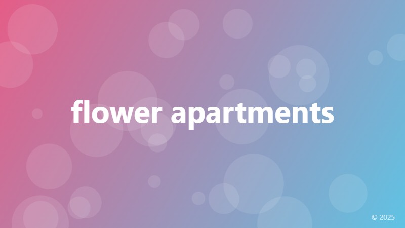flower apartments