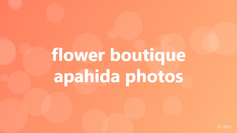 flower boutique apahida photos