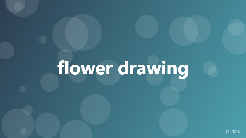 flower drawing