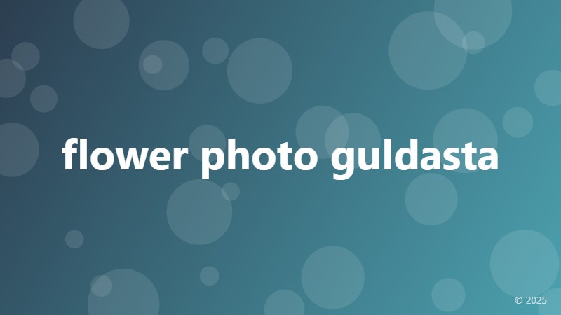 flower photo guldasta