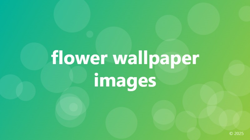 flower wallpaper images
